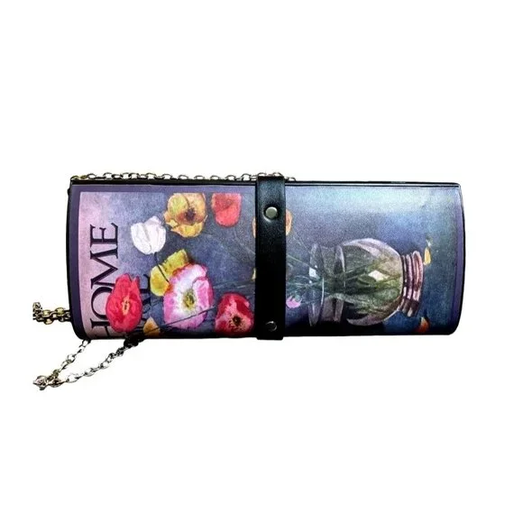 Cat Lady Kitten Fashion Magazine Clutch Crossbody Handbag Purse Lmtd Edition - Picture 2 of 6